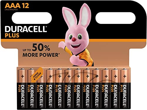 Duracell Plus Power MN2400 Lot de 24 Piles AAA Longue durée