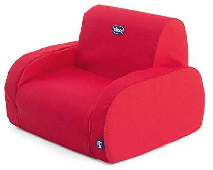 Chicco Twist Kindersessel Umwandelbar in Chaise Longue und Sofa, Kindersessel mit 3 Konfigurationen, Bequem und Leicht, Umwandelbar mit 1 Handgriff - für Kinder ab 12 Monaten