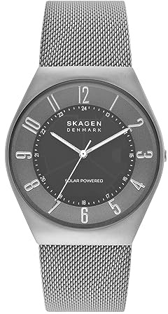 Skagen Men Analog Japanese Quartz Watch with Stainless Steel Strap SKW6836