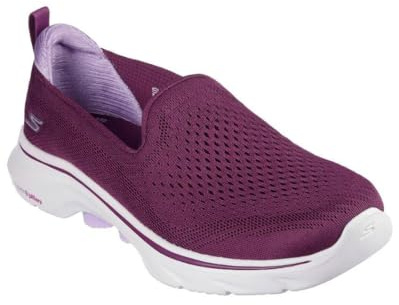 Skechers Baskets Go Walk 7 VinaSneaker pour Femme, Violet, 37 EU