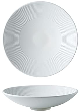 MANAFEEL Insalatiera Insalatiera in ceramica Ciotola for frutta e verdura Ciotola grande for uso domestico Insalatiera Zuppa Ciotola for spaghetti Ciotola for ramen Ciotola per Insalata(A2pc,M)