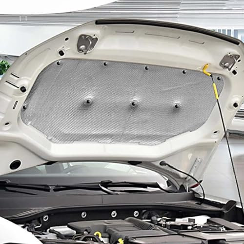ZCHQF Avant Moteur Capot D'isolation Coussin Phonique pour T-ROC 2018-2023, Voiture Tapis de Moteur Mousse Ignifuge Accessoires,B