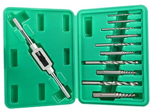 VNNHGB Set di estrattori per Viti spanate da 3 mm e 10 mm, Kit di Utensili per l'estrazione di Viti idrauliche, per la rimozione di bulloni e Dadi rotti.