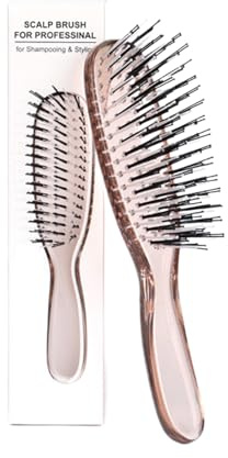 Spazzole Capelli Pettine Massaggio Cuoio Capelluto Bagnato Asciutto | Spazzola Anti-Districante Capelli Ricci Per Donne Ragazze Capelli Spessi Ricci Lisci Ondulati Levigante Per Casa Viaggio