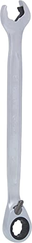 KS TOOLS 503.5910 - Clé mixte à cliquet DUO - Gamme GEARplus - 10 mm - En chrome Vanadium - Finition Satinée