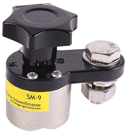 WELDINGER SM-9 schaltbarer Massemagnet 200A für Schweißkabel (Schweißmasse)