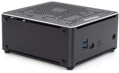 Weikibaba Mini PC Windows 11 Core i9 10980H, Mini Computer 32GB RAM DDR4 512GB M.2 NVME SSD,Micro Computer Dual Nic,HDMI 2.0 DP 4K Dual Output,Type-C USB3.1,Dual Band WIFI 6