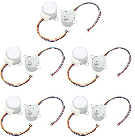 10 Stück 24BYJ48 High Torsion Schrittmotor 5V