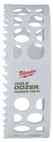 MILWAUKEE ACCESORIOS 49560848 Cor.HOLE DOZER Carbide 40mm-1pc Power Type, Multicolore