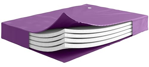 The Bedroom Store Blue Magic - Waveless 90%, Hardside Water Bed Mattress, Contains Four Wave Reducing Fiber Layers, Bladder Corners are Reinforced, 18ml Smooth Vinyl… (California King)