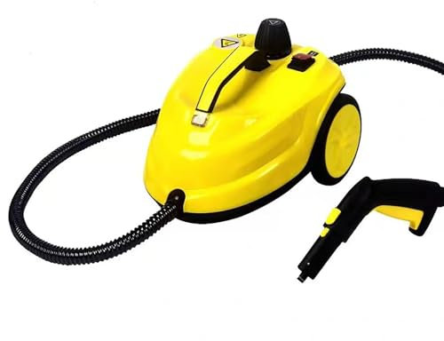 HEYKAR Pulitore a Vapore Portatile con Tubo di Prolunga, Vaporizzatore Profondo per La Pulizia, Leggero e Portatile, Scopa a Vapore per Casa, Mobili, Divano