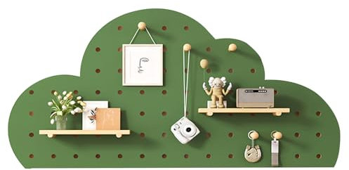 Support Mural de Rangement Pratique pour Cuisine, Panneau Mural sans Chevilles, Petits Kits, Bureau, Salle de Bain, pour Combinaisons de Supports, kit de Perforation pour Rack, Panneau d'aff