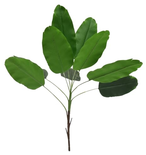 Asyduey Plantes Artificielles Feuilles Tropicales Bananier Faux Palmier de Plante Faux Feuilles IntéRieur ExtéRieur Jardin DéCor de Mariage