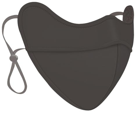 Quorvex Masque d'hiver – Demi doublure polaire chaude | Masque d'équitation, pour homme et femme pour l'hiver, la moto, le cyclisme, le ski, le sport, la neige, la randonnée