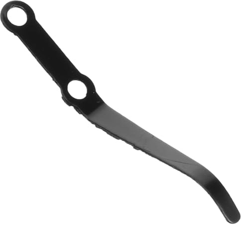 YARNOW Brazo Giratorio para Discos de Vinilo de Aleación de Zinc Negro, Reemplazo del Brazo de Tocadiscos Compatible para Mejorar la Calidad de Sonido en Tocadiscos