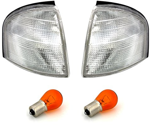 Depo Frontblinker Set in Weiß Blinker