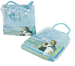 KOBERT-GOODS Tragetuch Farbe Babyblau Strandurlaub aus leichtem Mesh Material, für den Sommerurlaub, schnell trocknend für Babys/Kinder bis 30 Monate und 16 kg