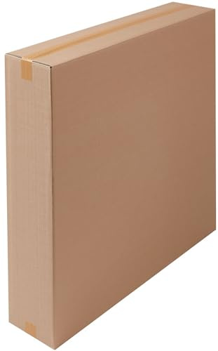BB-Verpackungen 5x Faltkartons 923x208x876mm 1-wellig braun (5 Stück) | Großer Versandkarton, ideal als GLS XL-Paket, Hermes L-Paket