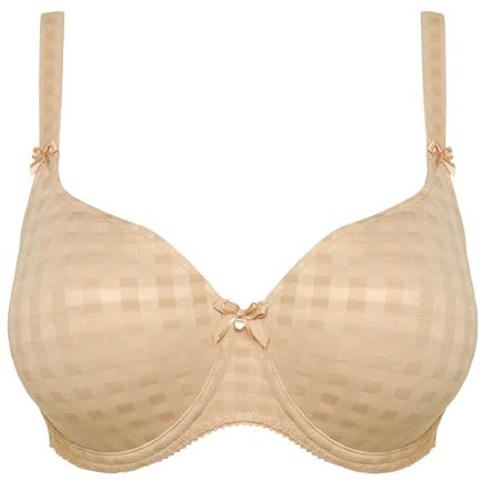Prima Donna Women's Madison Everyday Bra, Beige (Caffe Latte Coal), 42 (Size: 110-C)