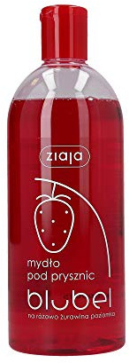 ZIAJA tranbär & vild jordgubbssjuksköld gel tvål 500 ml