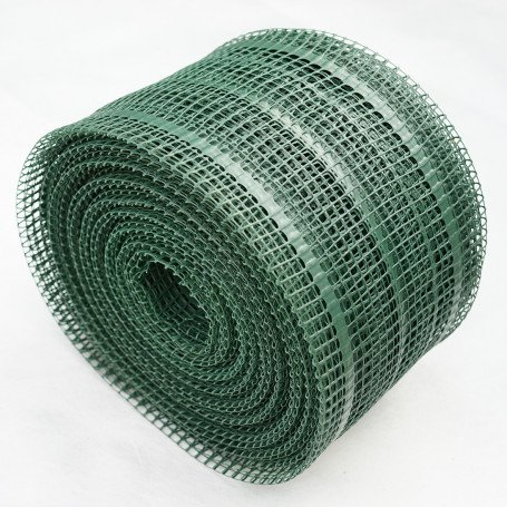 Tubex Treeguard Layflat, Baumschutz Flach-Gitter-Rolle 100m für Ø 20cm, Grün, Stammschutz, Fege- und Verbissschutz