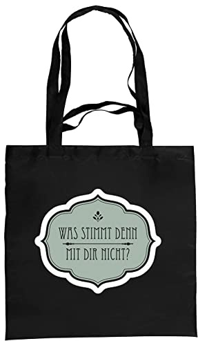 Gedalabels Tasche Was stimmt denn mit dir nicht