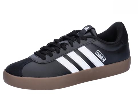 adidas Herren VL COURT 3.0 SHOES, Core black / Cloud white, 47 1/3 EU