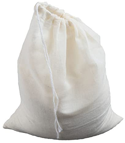 SUIOPPYUW Sacchetto di stoffa per formaggio riutilizzabile Latte di soia Filtro per garza Strumento per filtrare Sacchetti per ripieno di verdure Filtro per caffè spesso, 30x45 cm