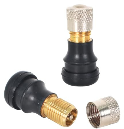 2 x E Scooter Valve Extension Adapter, E-Scooter Accessories Tubeless Valve, for Ninebot Max G30, for Xiaomi M365, Pro, Pro2, 1S, Essential, Mi 3, Segway Mini