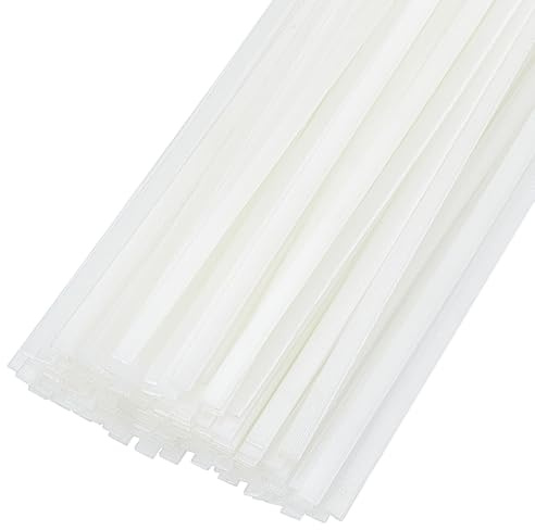 BENECREAT 120 Strisce Termiche 288x4mm, Strisce Adesive per Rilegatura di Immagini Termiche Lunghe - Nastro Adesivo a Caldo per Rilegatura Album, Libri, Artigianato