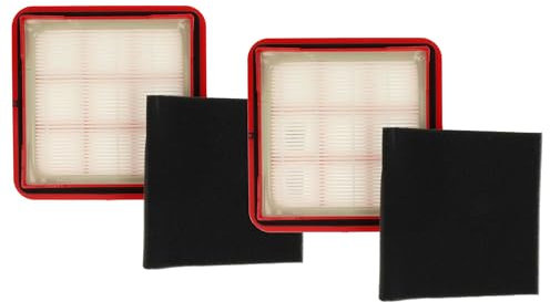vhbw 2x filtro in spugna, 2x filtro salva-motore compatibile con Beko VCO 32803 AF, VCO 32802 AD aspirapolvere