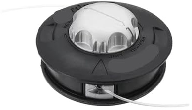 DSXPZBGED Cortadora De Césped Universal M10 con Cepillo De Nailon Y Aluminio, con Carrete De Impacto Y Cabezal De Corte De 2 Hilos, Hilo De Rosca, Sierra De Cadena, Desbrozadora De Jardín(Black-1Pc)