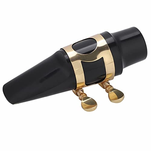 Fockety Saxophone Alto, Embout ABS Léger et Portable avec Capuchon pour Accessoire de Saxophone