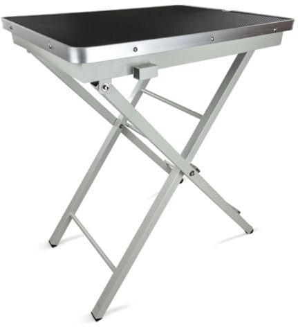 Topmast Tavolo da toelettatura Showtime - Regolabile - Pieghevole - Nero - 60 x 45 x 82 cm