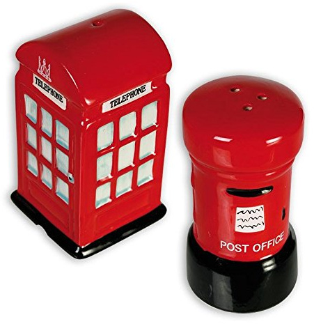 Puckator London Salt and Pepper Shakers Set for England Fans