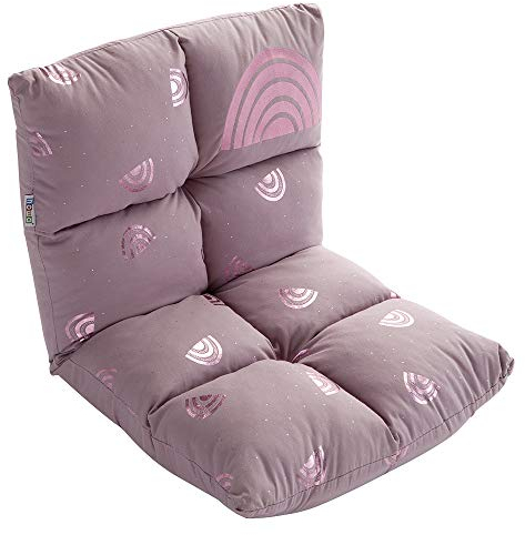 howa 2 in 1 Kindersessel + Kinderliege - Lehne 3 Fach verstellbar Rainbow 86011