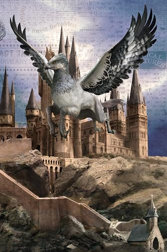Redstring Harry Potter Buckbeak, Linsenpuzzle, 300 Teile (3D-Effekt)