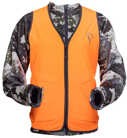 Prois Padlann Blaze Orange Weste - Damen Multi-Pocket Jagdweste Wasserabweisend & Schnell Trocknende Bekleidung, blaze orange, XX-Large