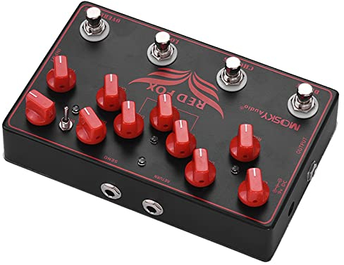 Mosky RED FOX - Multieffektpedal mit Loop-Funktion