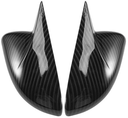 ECLUT Auto Spiegelkappen RüCkspiegel Kappe Für Golf 6 Für MK6 R VI 2009-2013 Seite Flügel Ox Horn Rückspiegel Shell Aufkleber Auto Styling rückspiegel Abdeckung Trim