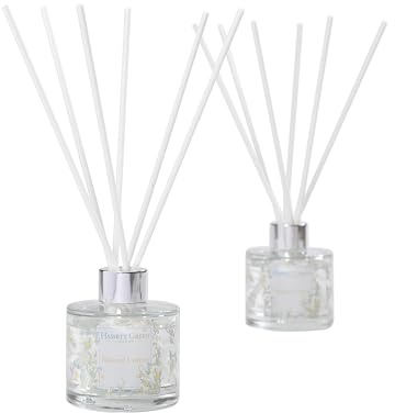 Hassett Green London - Natural Cotton - Reed Diffuser Duo Set - 2 x 125ml - Reduced Packaging