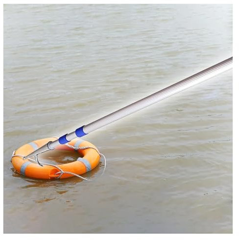 JYHHCYS bootshaken Teleskop-Bootshaken Aus Aluminium, Bootshaken Zum Anlegen Mit Ausziehbarer Teleskopstange, Einstellbare Länge Schwimmend Und Leicht Ausziehbar Bootsstange(Telescopic Range 1.2m~3m)