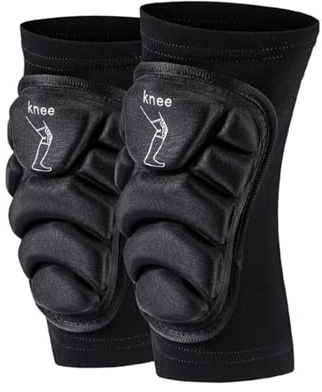 YXADGML Knee Sleeves 1 Pair Knee Elbow Pads Brace Support for Cycling Snowboard Roller Skating Skateboard Extreme Sports Protective Gear Kneepads(M)