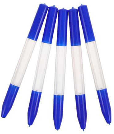 BESPORTBLE 5stücke Uhrenöler-Stift-Set Für Reparatur Öl-applikator Für Mechanische Und Quarzuhren Präzisions-Werkzeug Für Uhrmacher Mit Nachfüllbarem Design Und Kunststoff-Konstruktion