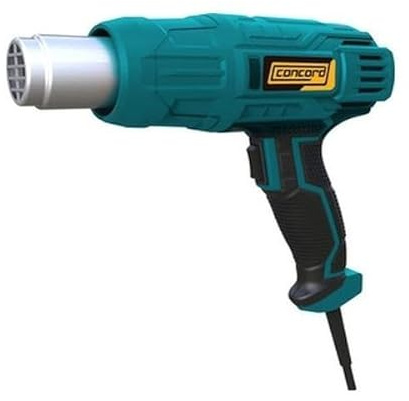 FONO TERMICO PROFESSIONALE CONCORD 1000-2000W 350-600° PISTOLA PROFESSIONALE RISCALDAMENTO