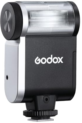 ERYUE IA32 Compact On Camera Flash GN15 Adjustable Flash Head 8 Power Levels for DSLR Camera