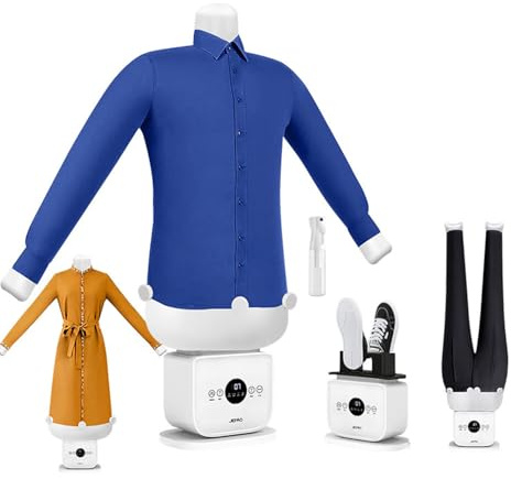 DHMYYXGS Bügelpuppe Hemdenbügler 1400w Mit Dampffunktion,Aufblasbarer Heißlufttrockner,Einstellbare Zeit Und Temperatur,Ideal Für Hemden,Hosen,Polos Und Empfindliche Textilien B