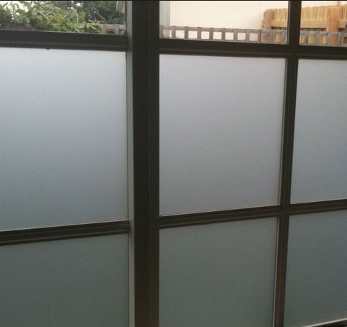 1 Metre x 10 Metre White Frosted Privacy Glass Window Film (Solar Control & Privacy)