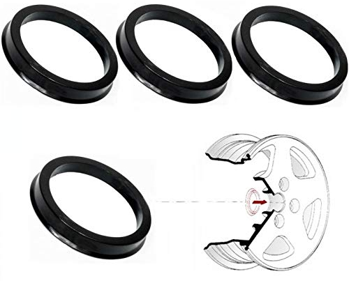 INION 72,6-60,1 mm 4X Stück Zentrierringe Felgenzentrierring für Felgen Alufelgen