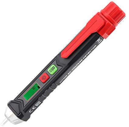 HT100 Penna di Prova Senza con Luce a LED Rilevatore di Test di Tensione AC 0~40°C